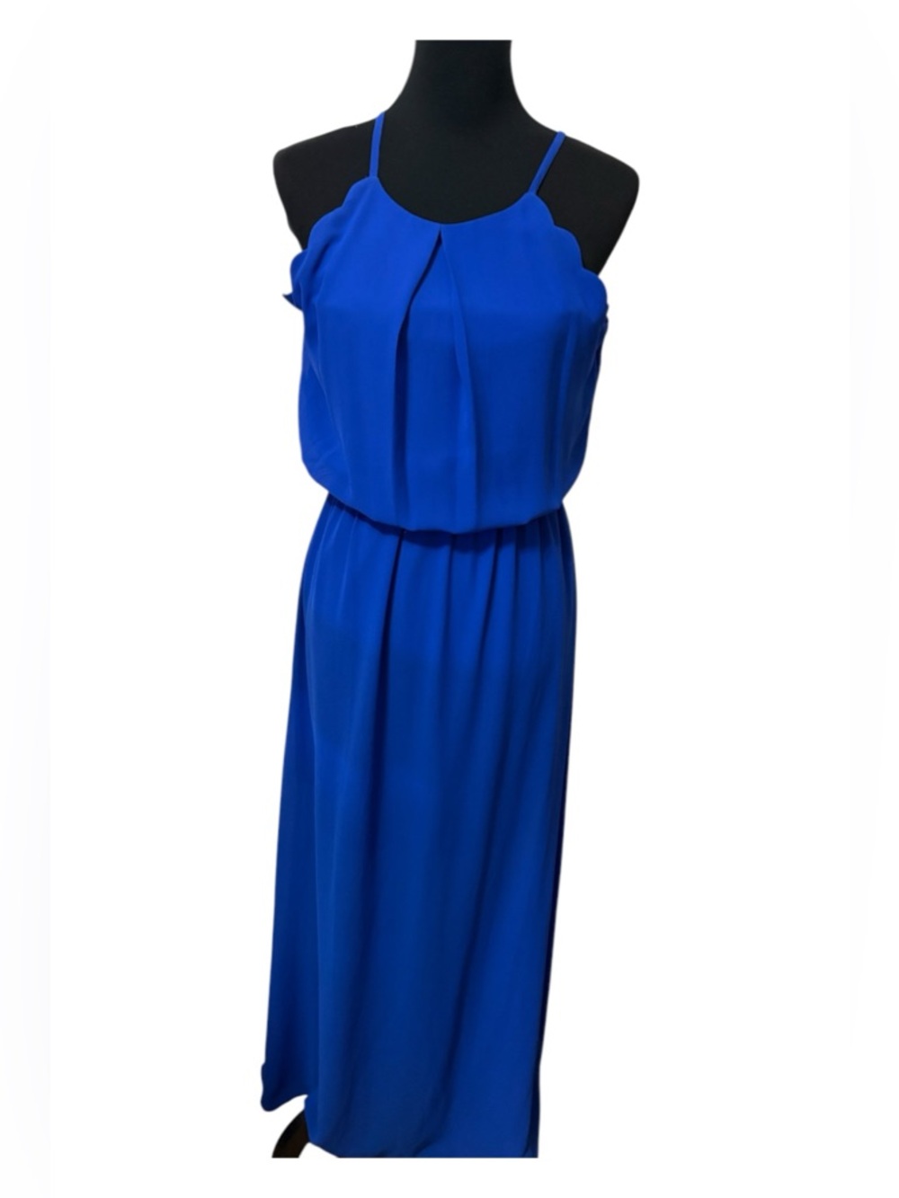 I.N. San Francisco Royal Blue Spaghetti Strap Maxi Dress